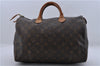 Authentic Louis Vuitton Monogram Speedy 35 Hand Bag M41524 LV 2059D