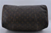 Authentic Louis Vuitton Monogram Speedy 35 Hand Bag M41524 LV 2059D