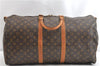 Authentic Louis Vuitton Monogram Keepall Bandouliere 55 M41414 Boston Bag 2059G