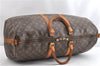 Authentic Louis Vuitton Monogram Keepall Bandouliere 55 M41414 Boston Bag 2059G