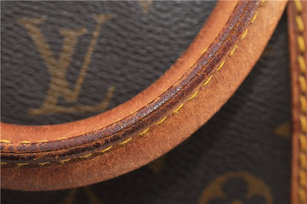 Authentic Louis Vuitton Monogram Keepall Bandouliere 55 M41414 Boston Bag 2059G