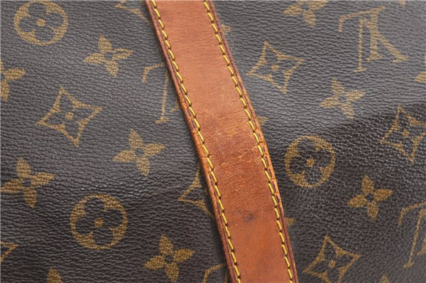 Authentic Louis Vuitton Monogram Keepall Bandouliere 55 M41414 Boston Bag 2059G