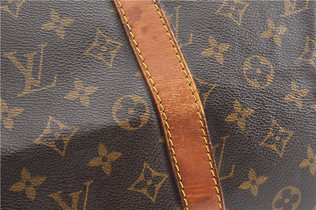 Authentic Louis Vuitton Monogram Keepall Bandouliere 55 M41414 Boston Bag 2059G