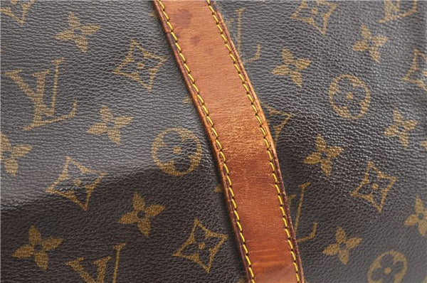 Authentic Louis Vuitton Monogram Keepall Bandouliere 55 M41414 Boston Bag 2059G