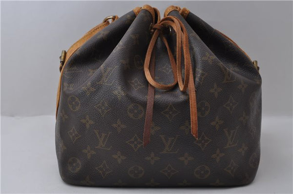 Authentic Louis Vuitton Monogram Petit Noe Shoulder Bag M42226 LV 2061D