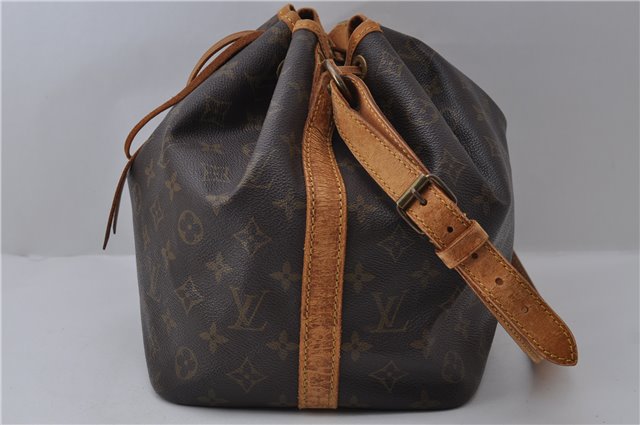 Authentic Louis Vuitton Monogram Petit Noe Shoulder Bag M42226 LV 2061D