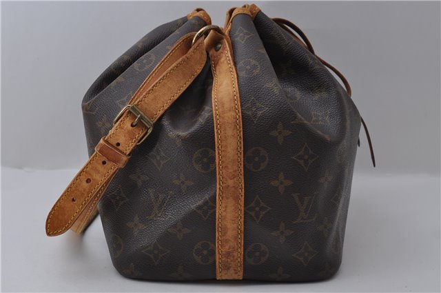 Authentic Louis Vuitton Monogram Petit Noe Shoulder Bag M42226 LV 2061D