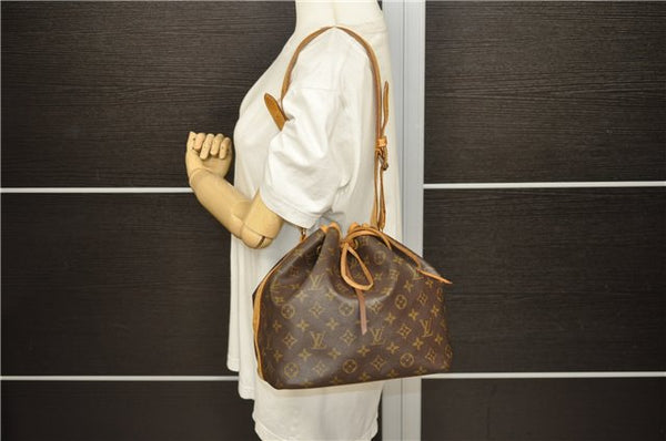 Authentic Louis Vuitton Monogram Petit Noe Shoulder Bag M42226 LV 2061D