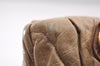 Authentic MIU MIU Matelasse Leather 2Way Shoulder Hand Tote Bag Beige 2061I