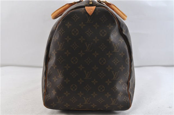 Authentic Louis Vuitton Monogram Keepall 60 Boston Bag M41422 LV 2062D