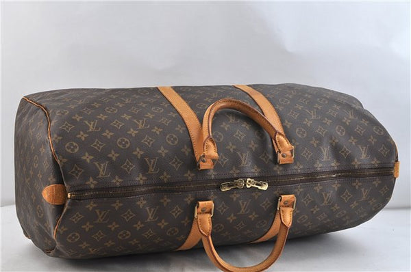 Authentic Louis Vuitton Monogram Keepall 60 Boston Bag M41422 LV 2062D