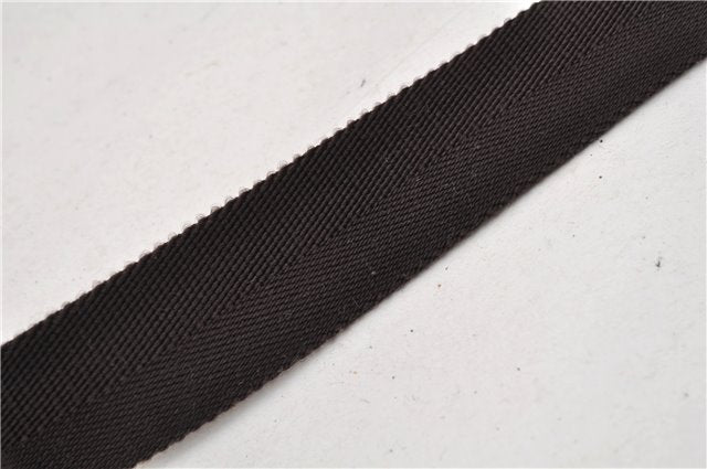 Authentic GUCCI Shoulder Cross Body Bag GG Canvas Leather 145857 Brown 2062G