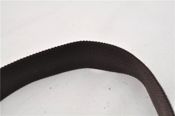 Authentic GUCCI Shoulder Cross Body Bag GG Canvas Leather 145857 Brown 2062G