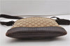 Authentic GUCCI Shoulder Cross Body Bag GG Canvas Leather 145857 Brown 2062G