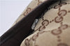 Authentic GUCCI Shoulder Cross Body Bag GG Canvas Leather 145857 Brown 2062G