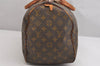 Authentic Louis Vuitton Monogram Speedy 40 Hand Boston Bag Old Model LV 2062I