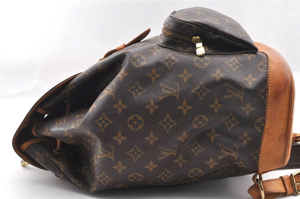 Authentic Louis Vuitton Monogram Montsouris GM Backpack M51135 LV 2063I