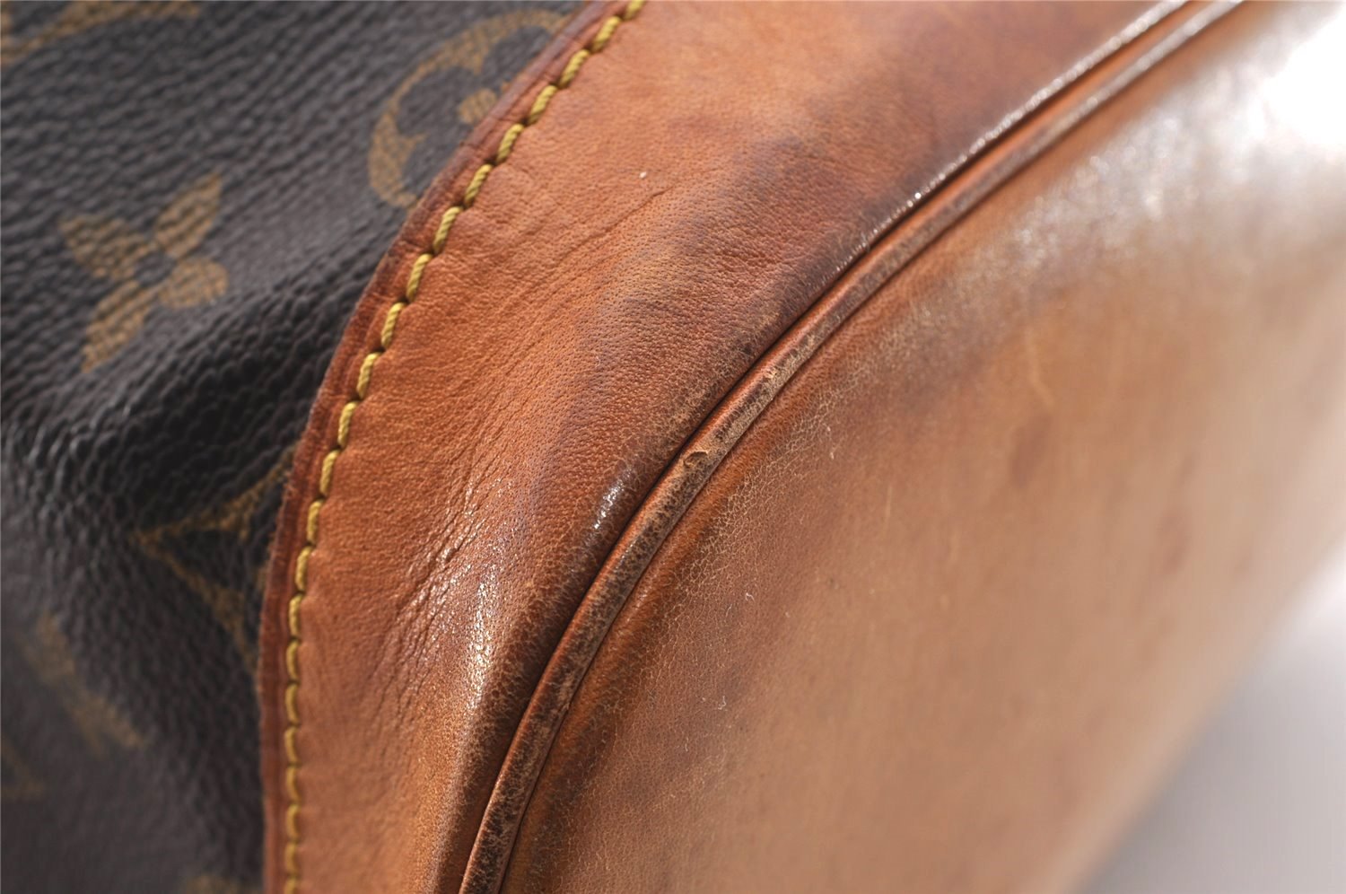 Authentic Louis Vuitton Monogram Montsouris GM Backpack M51135 LV 2063I