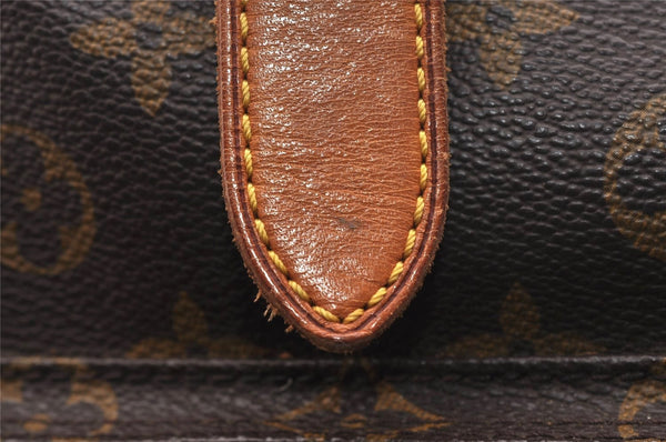 Authentic Louis Vuitton Monogram Montsouris GM Backpack M51135 LV 2063I