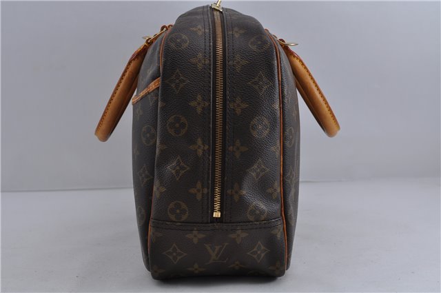 Authentic Louis Vuitton Monogram Deauville Hand Bag M47270 LV 2064D