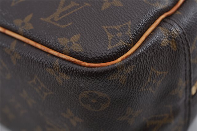 Authentic Louis Vuitton Monogram Deauville Hand Bag M47270 LV 2064D