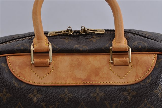 Authentic Louis Vuitton Monogram Deauville Hand Bag M47270 LV 2064D