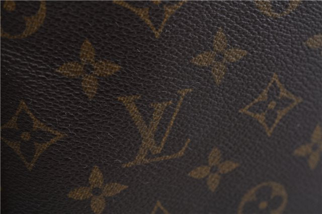 Authentic Louis Vuitton Monogram Deauville Hand Bag M47270 LV 2064D