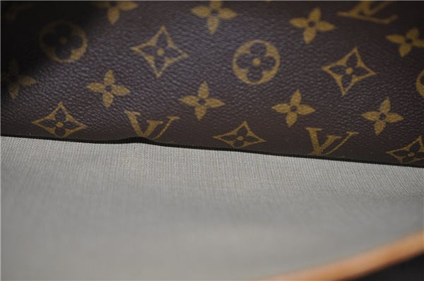 Authentic Louis Vuitton Monogram Deauville Hand Bag M47270 LV 2064D