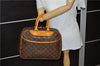 Authentic Louis Vuitton Monogram Deauville Hand Bag M47270 LV 2064D