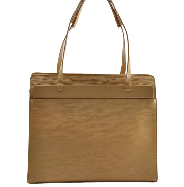 Authentic Louis Vuitton Epi Croisette PM Tote Bag Yellow M5249A LV 2064I