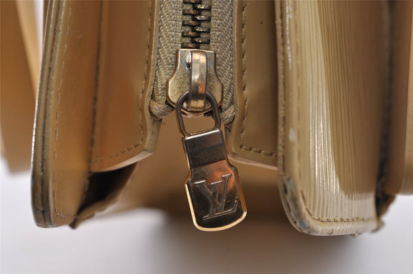 Authentic Louis Vuitton Epi Croisette PM Tote Bag Yellow M5249A LV 2064I