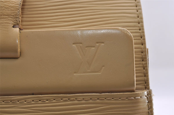 Authentic Louis Vuitton Epi Croisette PM Tote Bag Yellow M5249A LV 2064I