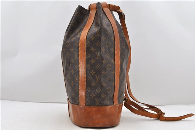 Authentic Louis Vuitton Monogram Randonnee GM Shoulder Bag M42244 LV 2065D