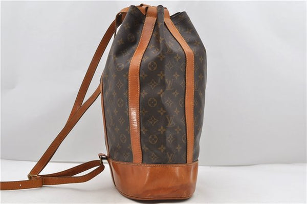 Authentic Louis Vuitton Monogram Randonnee GM Shoulder Bag M42244 LV 2065D