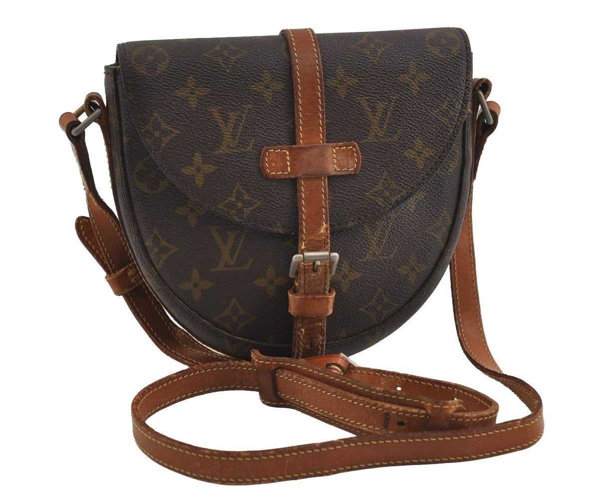 Authentic Louis Vuitton Monogram Chantilly PM Shoulder Cross Bag Old Model 2065I