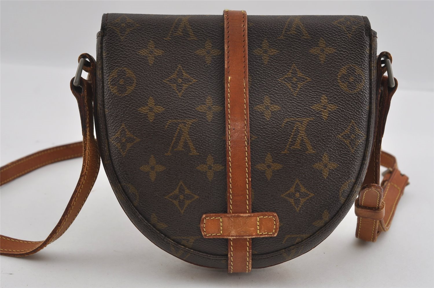 Authentic Louis Vuitton Monogram Chantilly PM Shoulder Cross Bag Old Model 2065I