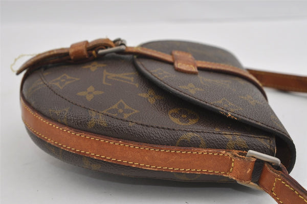 Authentic Louis Vuitton Monogram Chantilly PM Shoulder Cross Bag Old Model 2065I