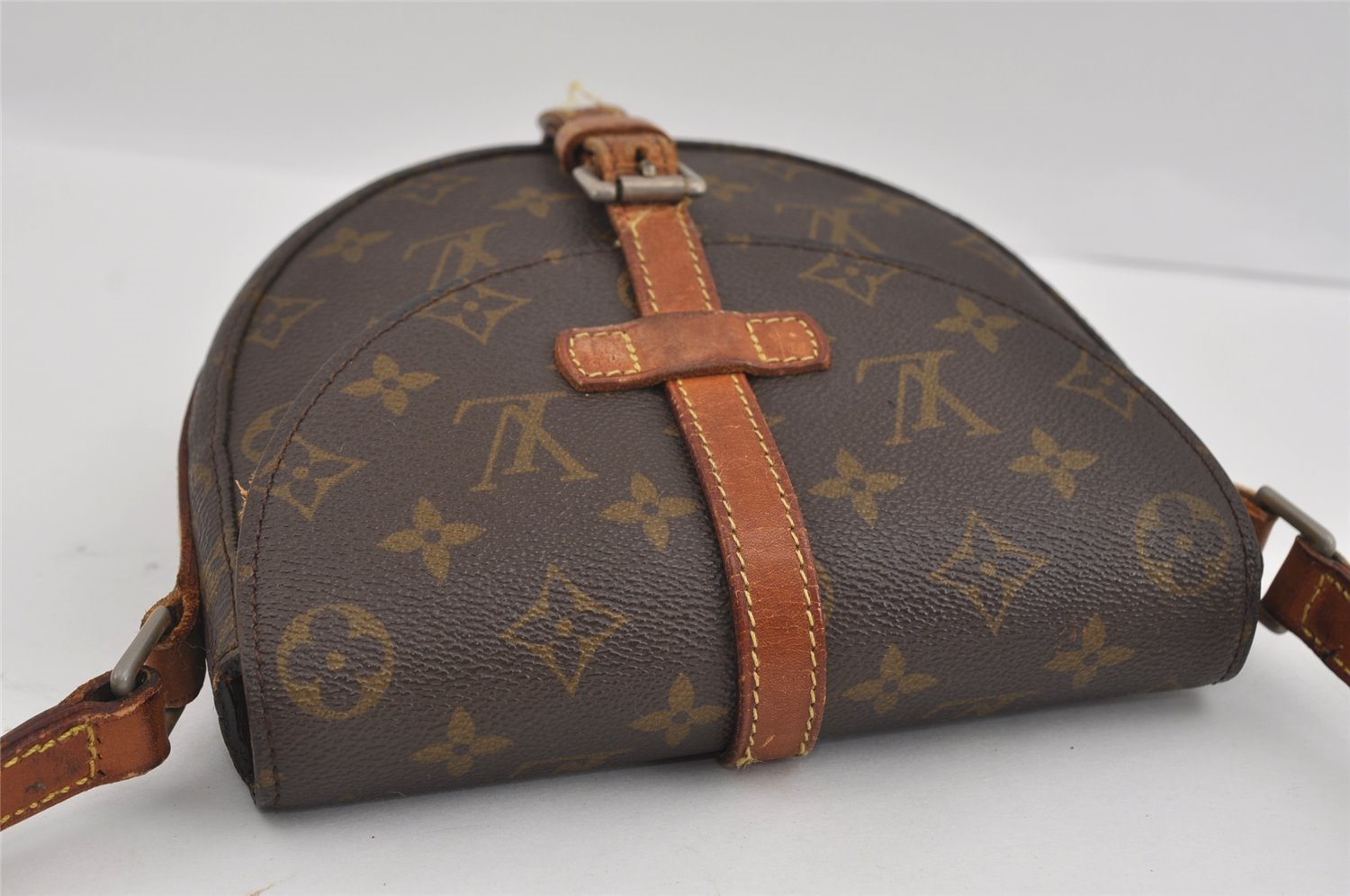 Authentic Louis Vuitton Monogram Chantilly PM Shoulder Cross Bag Old Model 2065I