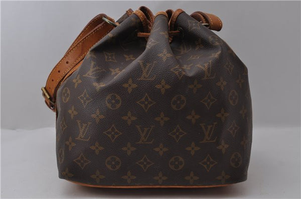 Authentic Louis Vuitton Monogram Petit Noe Shoulder Bag M42226 LV 2066D