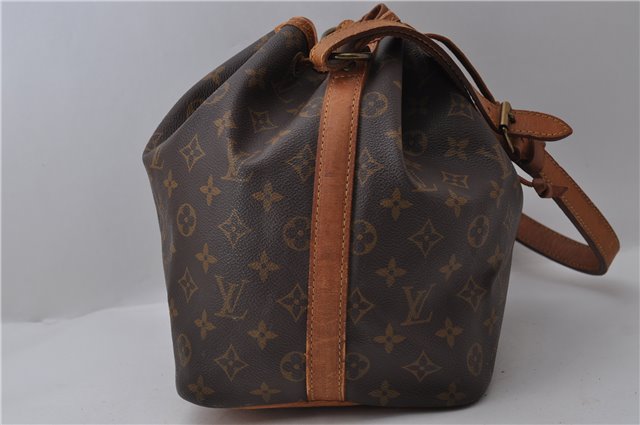 Authentic Louis Vuitton Monogram Petit Noe Shoulder Bag M42226 LV 2066D