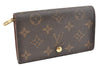 Auth Louis Vuitton Monogram Porte Monnaie Billets Tresor Wallet M61730 LV 2066G