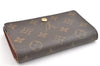 Auth Louis Vuitton Monogram Porte Monnaie Billets Tresor Wallet M61730 LV 2066G