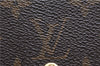 Auth Louis Vuitton Monogram Porte Monnaie Billets Tresor Wallet M61730 LV 2066G