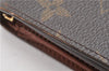 Auth Louis Vuitton Monogram Porte Monnaie Billets Tresor Wallet M61730 LV 2066G