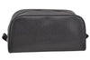 Authentic Louis Vuitton Taiga Trousse Toilette PM Clutch Bag M30222 Black 2066I