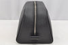 Authentic Louis Vuitton Taiga Trousse Toilette PM Clutch Bag M30222 Black 2066I