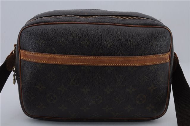 Auth Louis Vuitton Monogram Reporter PM Shoulder Cross Body Bag M45254 LV 2067D