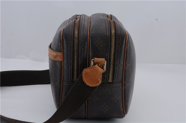 Auth Louis Vuitton Monogram Reporter PM Shoulder Cross Body Bag M45254 LV 2067D