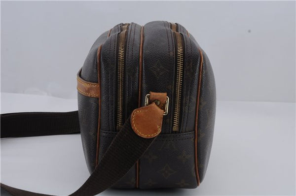 Auth Louis Vuitton Monogram Reporter PM Shoulder Cross Body Bag M45254 LV 2067D