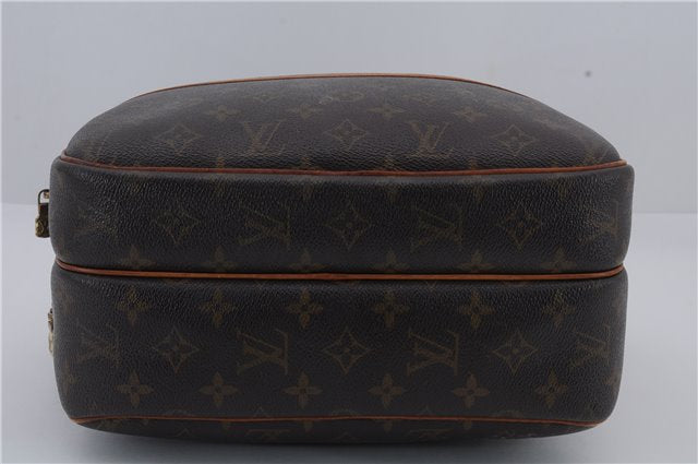 Auth Louis Vuitton Monogram Reporter PM Shoulder Cross Body Bag M45254 LV 2067D